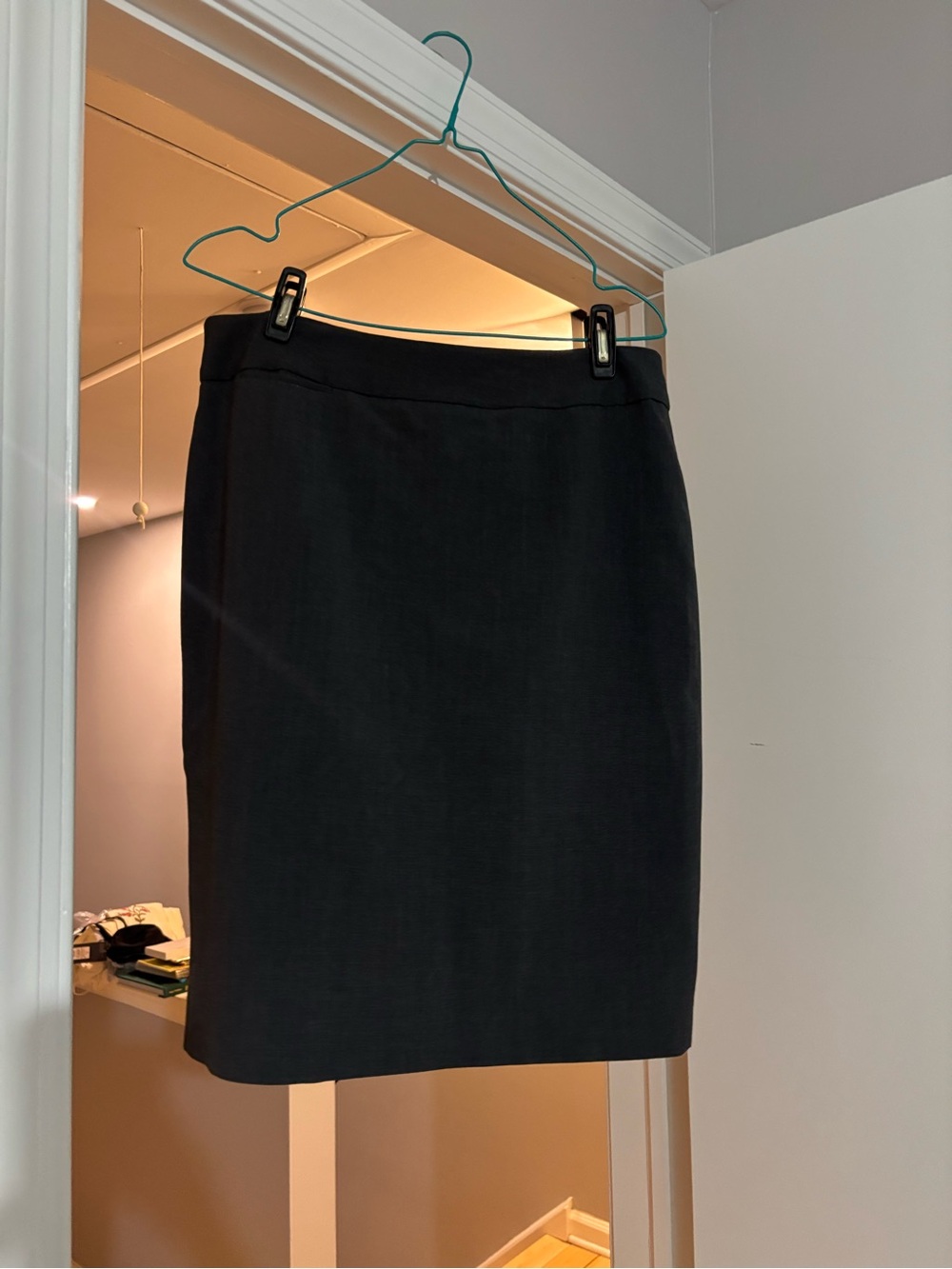 Calvin Klein gray Tailored Pencil Skirt